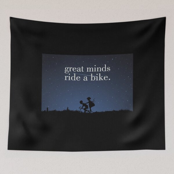 Item preview, Great Minds Ride A Bike Night Sky Landscape  designed and sold by andrei49387.