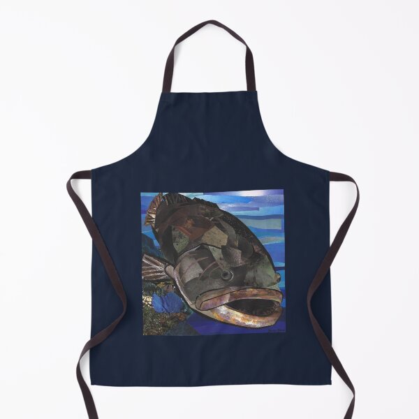 Item preview, Grouper Fish Collage designed and sold by jennyblairarts.