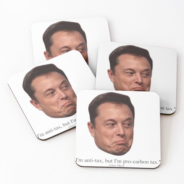 Item preview, Elon Musk Anti Tax designed and sold by Gagad.
