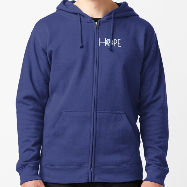 HOPE Rochester NY Zipped Hoodie