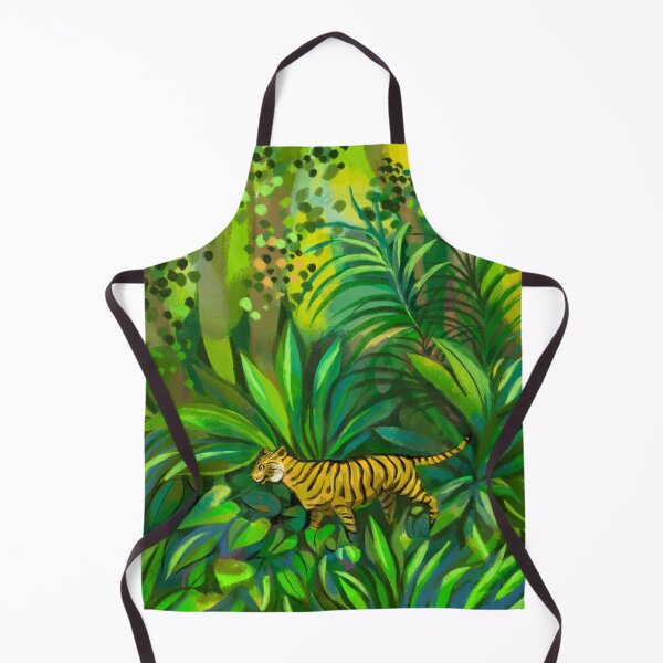 Item preview, Tiger in jungle designed and sold by Lemontreeart63.