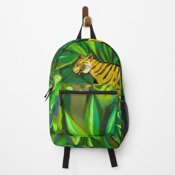 Item preview, Tiger in jungle designed and sold by Lemontreeart63.