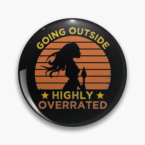 Item preview, Going Outside Is Highly Overrated designed and sold by AristoDesigner.