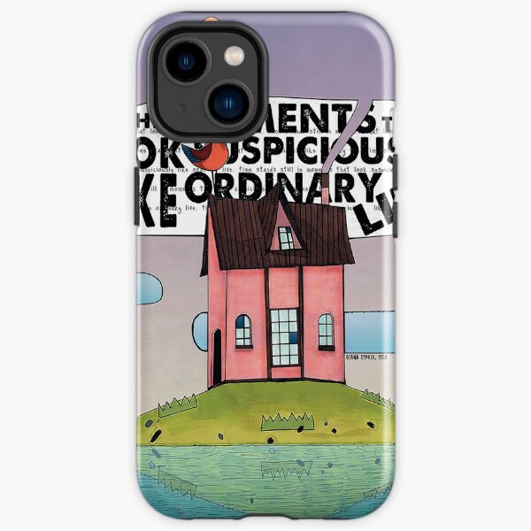 Inspirational Storypeople Quote Illustration - "...moments that look suspiciously like ordinary life" iPhone Tough Case
