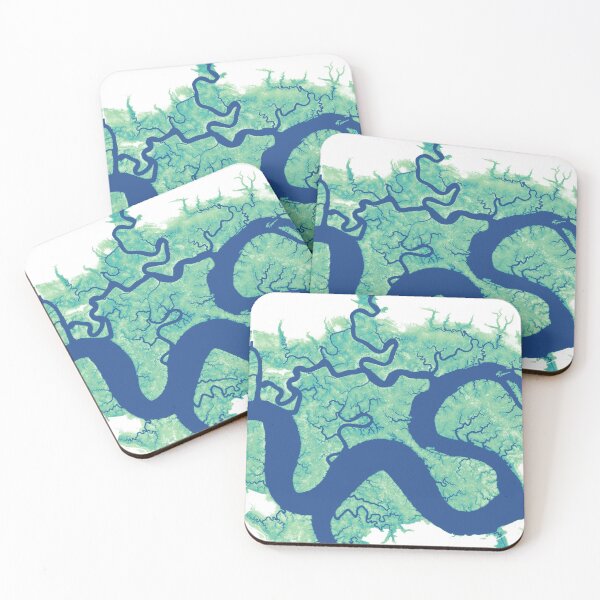 Item preview, Cooper River, South Carolina designed and sold by GeoCoe.