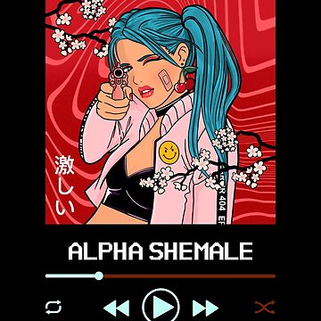 "Shemale Tube T-Shirts - Alpha Shemale " Photographic Print for Sale by