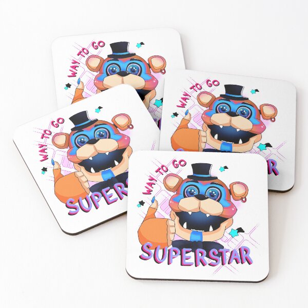 Item preview, Glamrock Freddy / Five Nights At Freddy's / Way to go superstar! designed and sold by FjallyDesignZ.