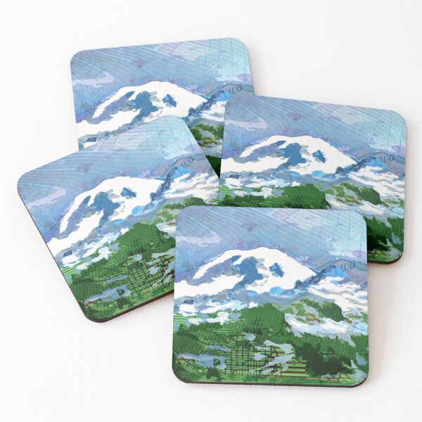 Item preview, Mount Rainier Summer designed and sold by GeoCoe.