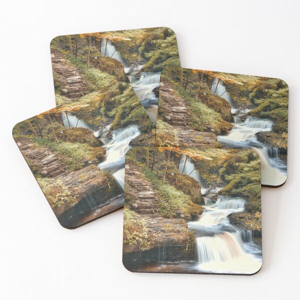 Item preview, Waterfalls in Forest designed and sold by SYNTASTIC.