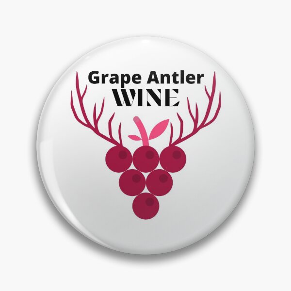 Item preview, Grape Antler Wine Will and Grace Stanley Karen Walker  designed and sold by Tassie-Tiger.