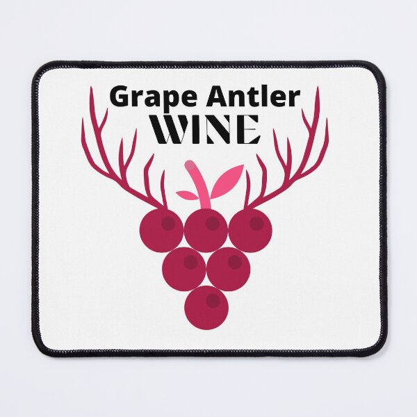 Item preview, Grape Antler Wine Will and Grace Stanley Karen Walker  designed and sold by Tassie-Tiger.
