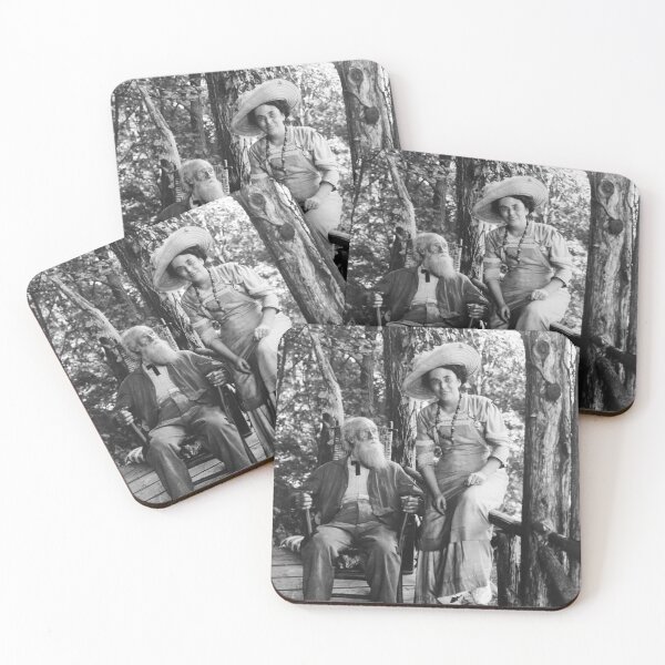 Item preview, John Burroughs and Jessie Tarbox Beals - West Park New York -1908 designed and sold by warishellstore.
