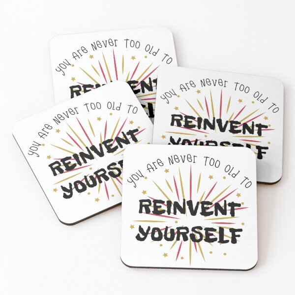 Item preview, Empowered Women Quote- You Are Never Too Old to Reinvent Yourself designed and sold by AshStylz.