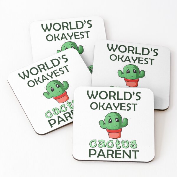 Item preview, World's Okayest Cactus Parent - Plant parent designed and sold by smailjr.