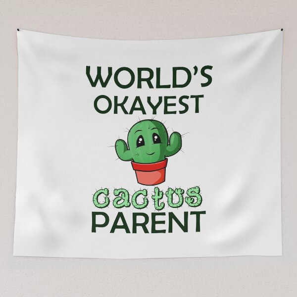 Item preview, World's Okayest Cactus Parent - Plant parent designed and sold by smailjr.