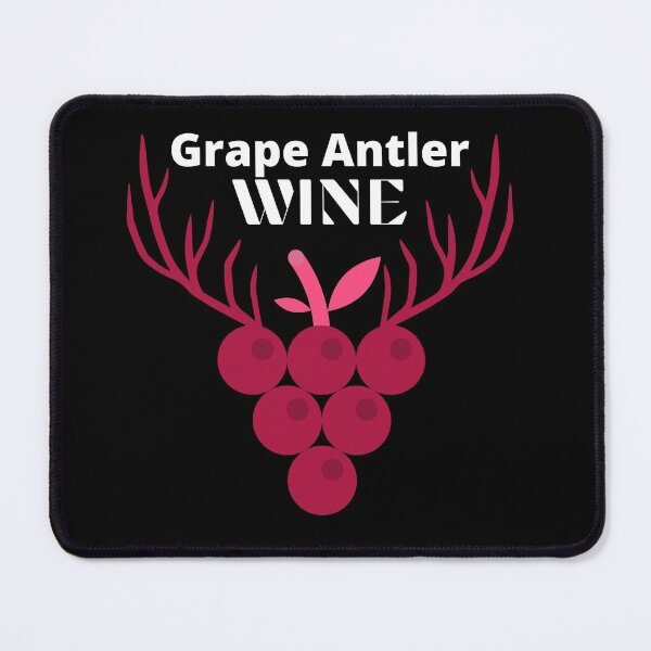 Item preview, Grape Antler Wine Will and Grace Stanley Karen Walker  designed and sold by Tassie-Tiger.