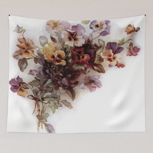 Item preview, Vintage Pansy Floral designed and sold by SaraValor.