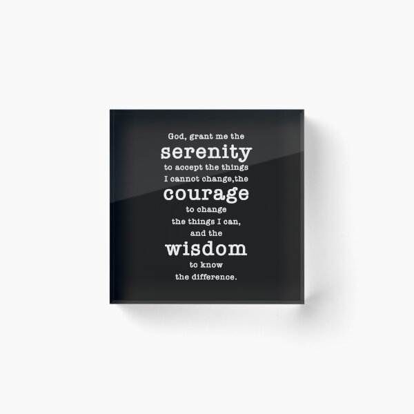 Item preview, God grant me the serenity designed and sold by corbrand.