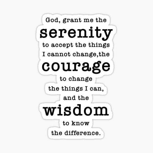 Item preview, God grant me the serenity designed and sold by corbrand.