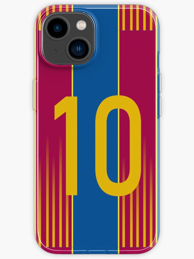 Lionel Messi Gifts & Accessories - Barcelona's Kit Colors - Barcelona - " iPhone Case for Sale by C-DesignsMerch |