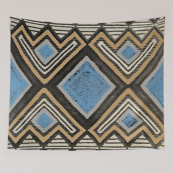 Item preview, navajo blanket,southwestern art,native american art,indian art,arizona,dessert,geometric pattern,bow and arrows,cowboys and indians,indigenous art,tribe,teepee,tom keys designed and sold by Nostrathomas66.