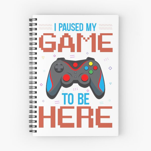 Item preview, I paused my game to be here, I Paused My Game to Be Here Funny T Shirt Gamer Gaming Player Humor Tees Tops for Men designed and sold by Luckydoe1.