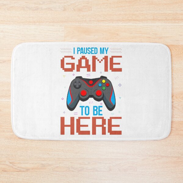 Item preview, I paused my game to be here, I Paused My Game to Be Here Funny T Shirt Gamer Gaming Player Humor Tees Tops for Men designed and sold by Luckydoe1.
