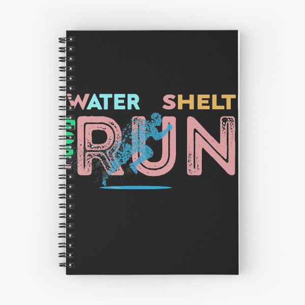 Item preview, Food water Shelter run life style color designed and sold by RIDA LOUCHACHHA.