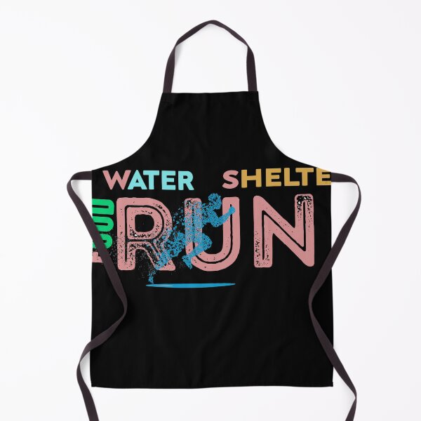 Item preview, Food water Shelter run life style color designed and sold by RIDA LOUCHACHHA.
