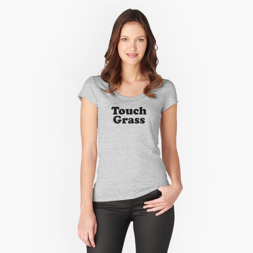 Funny Meme Gift Touch Grass Poster for Sale by kmcollectible