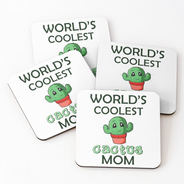 Item preview, World's Coolest Cactus Mom - Plant Mom - Vegan mother designed and sold by smailjr.