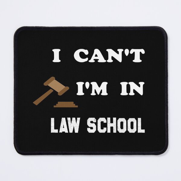 Item preview, I Can't I'm In Law School Funny Law Student Gift designed and sold by OUSS SQUARE⭐⭐⭐⭐⭐.
