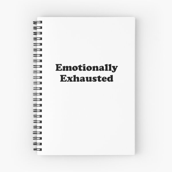 Item preview, Funny Meme Gift Emotionally Exhausted designed and sold by kmcollectible.
