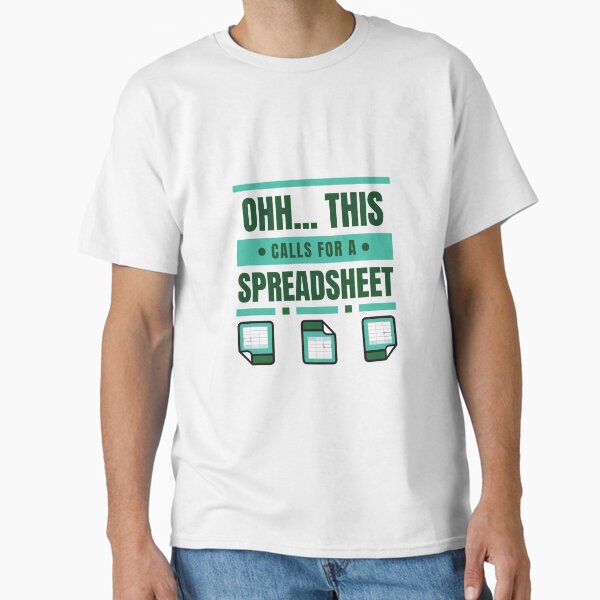 Item preview,  Ohh... This Calls For A Spreadsheet (white) designed and sold by Aldarros-Lauf.