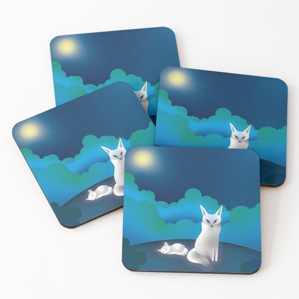 Item preview, White Foxes designed and sold by AkiraJin.