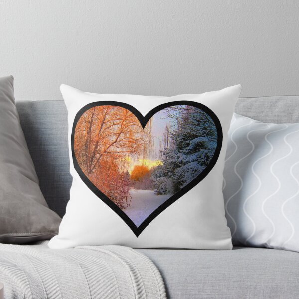Item preview, Fire and Ice Heart designed and sold by BuzzySpaceBee.