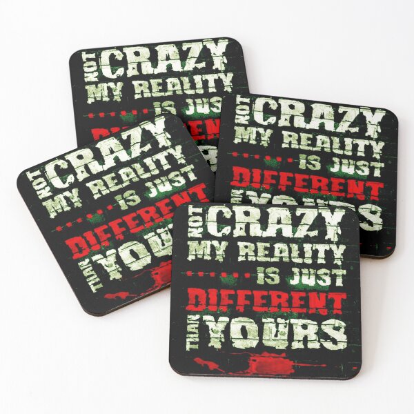 Item preview, t shirt I'M NOT CRAZY  designed and sold by wanado.