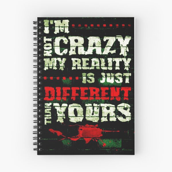 Item preview, t shirt I'M NOT CRAZY  designed and sold by wanado.