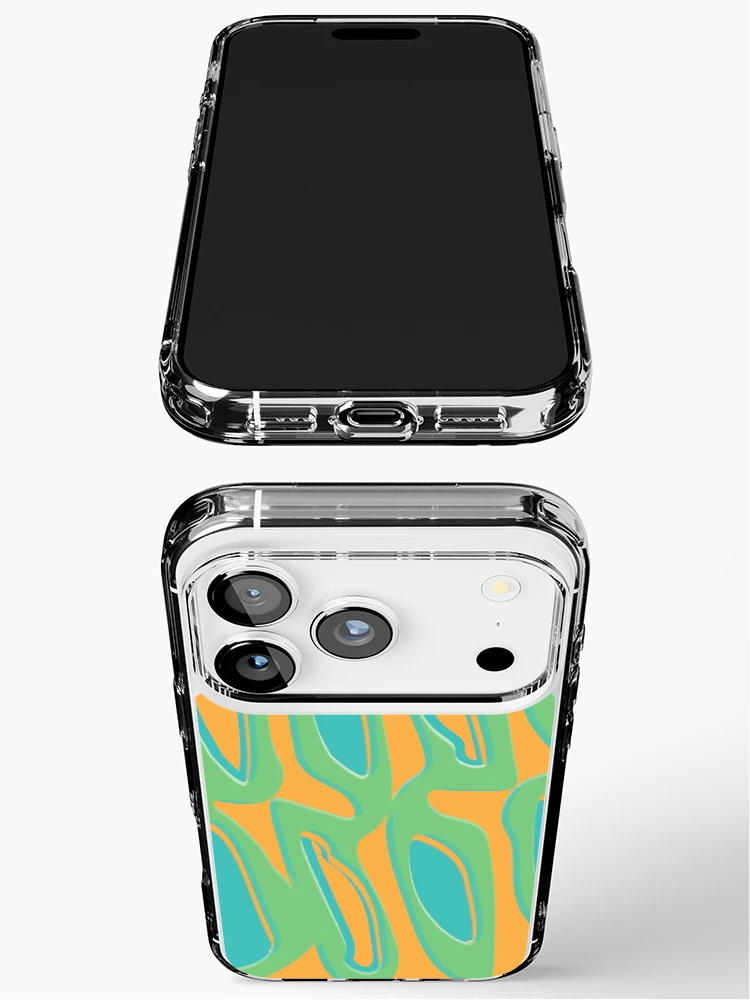Thumbnail 3 of 5, iPhone Case, Java Pattern designed and sold by busybrushcafe.