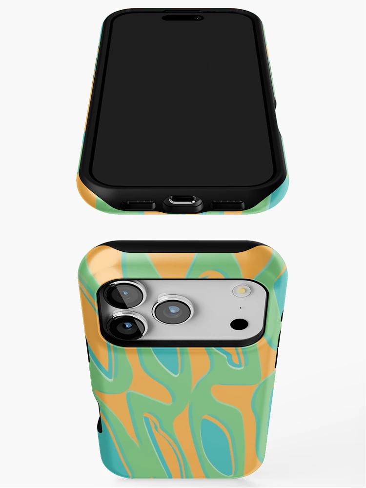 Thumbnail 3 of 4, iPhone Case, Java Pattern designed and sold by busybrushcafe.