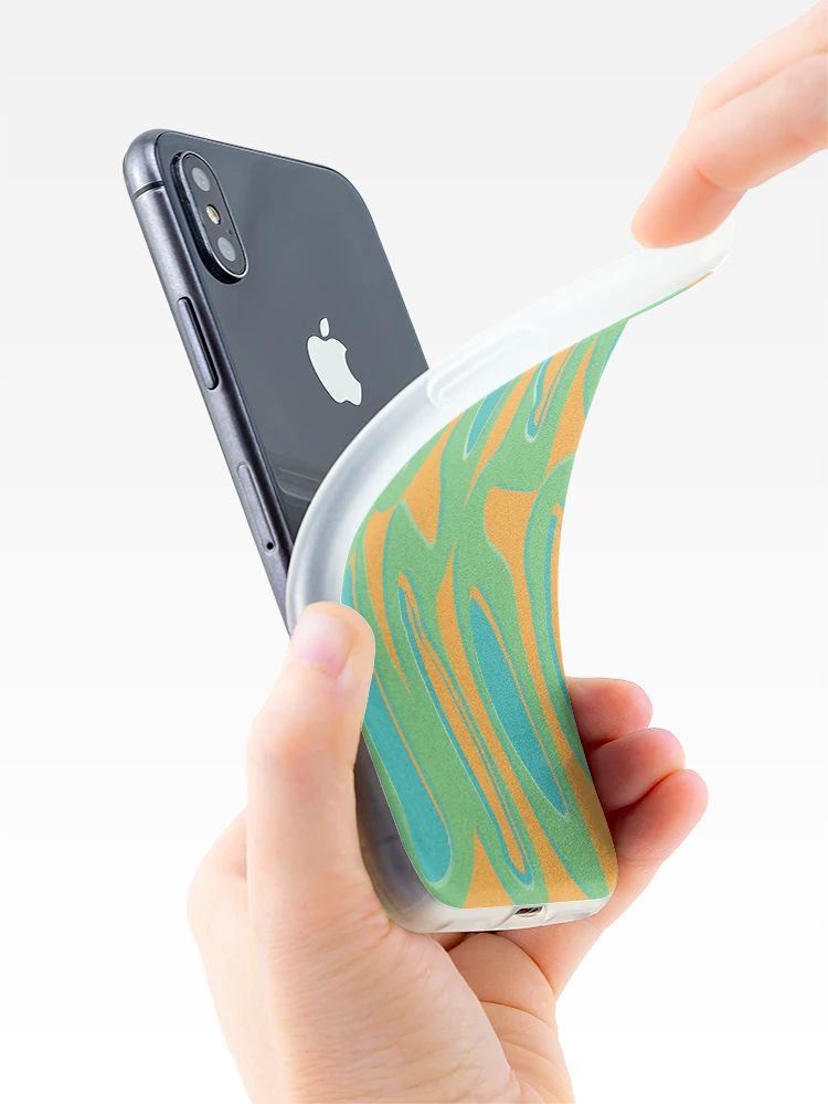 Thumbnail 4 of 5, iPhone Case, Java Pattern designed and sold by busybrushcafe.