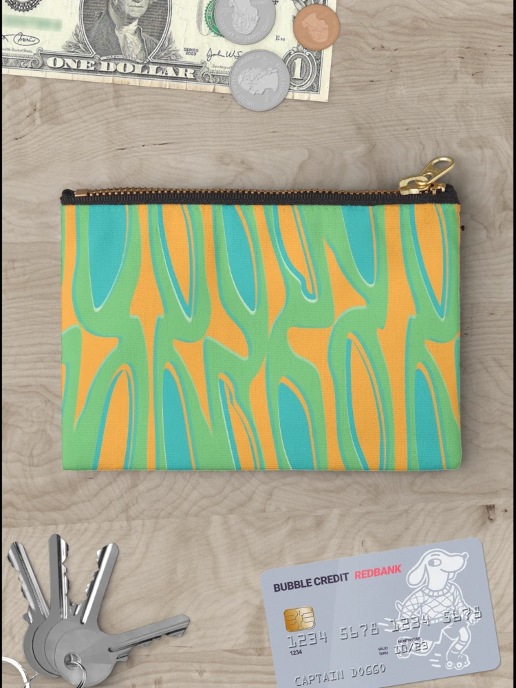 Thumbnail 3 of 4, Zipper Pouch, Java Pattern designed and sold by busybrushcafe.