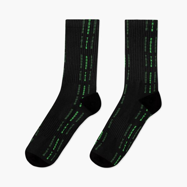 Item preview, Dodge This - Scrolling Green Text designed and sold by voidcrow.