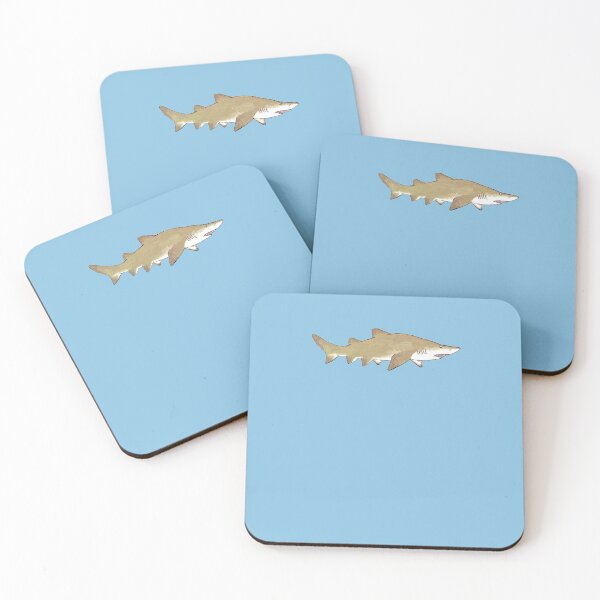 Item preview, Sand Tiger Shark Sticker designed and sold by ManuelNaglmeier.