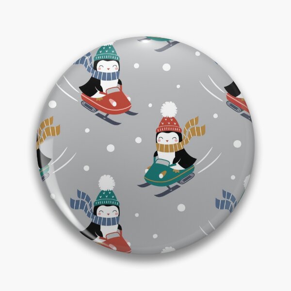 Item preview, Cute Penguins On Snowmobile designed and sold by HarrioBend.