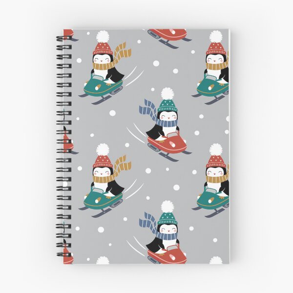 Item preview, Cute Penguins On Snowmobile designed and sold by HarrioBend.
