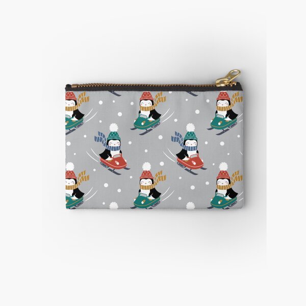 Item preview, Cute Penguins On Snowmobile designed and sold by HarrioBend.