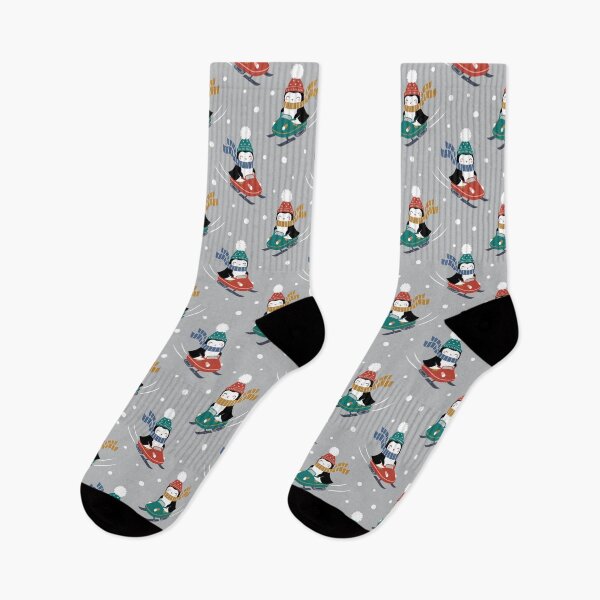 Item preview, Cute Penguins On Snowmobile designed and sold by HarrioBend.