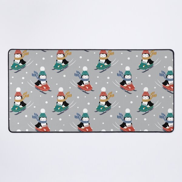 Item preview, Cute Penguins On Snowmobile designed and sold by HarrioBend.
