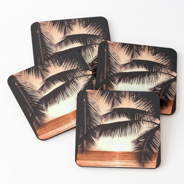 Item preview, Palm Trees at Sunset designed and sold by SYNTASTIC.